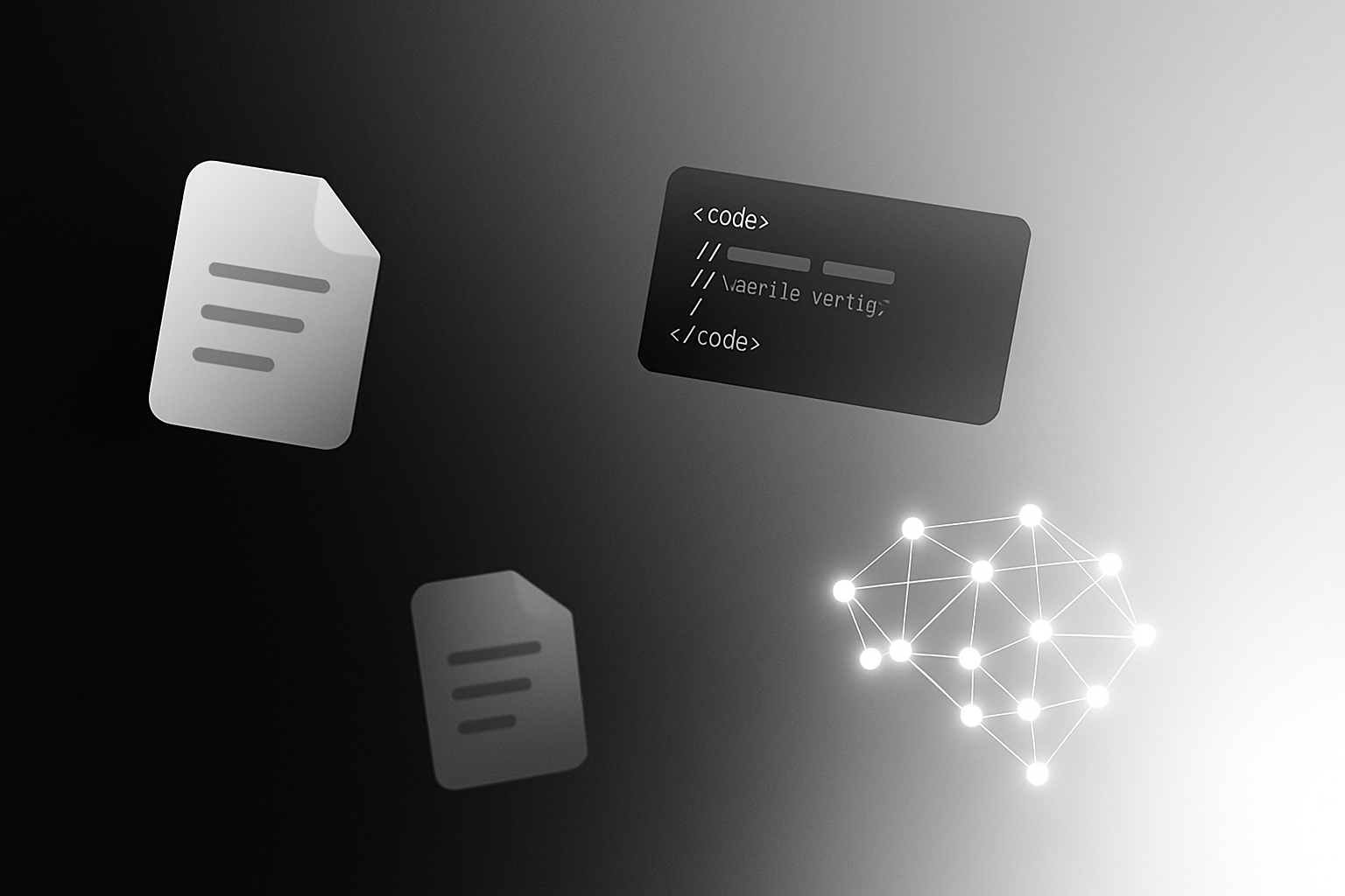 Monochrome Digital Hero